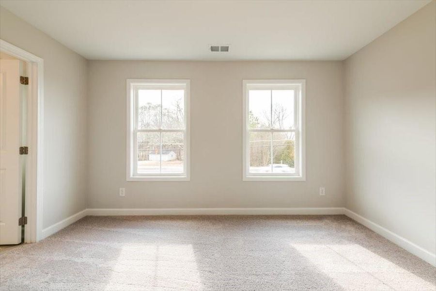 Spacious, unfurnished interior of a new home in Townes at South Main, Kennesaw (Image 37).