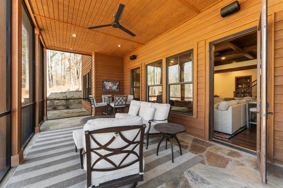 Exterior details and patio area of a home in , Newnan (Image 26).