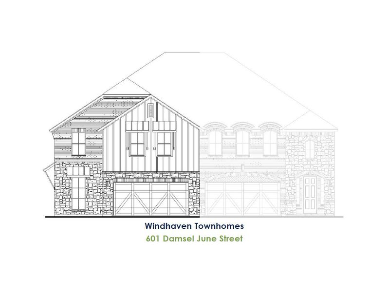TH Building 10 Unit 1 W Elevation TH Building 10 Unit 1 W Elevation