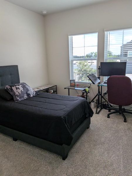 Furnished interior view inside a new home in McClendon Park Village, Houston (Image 26).