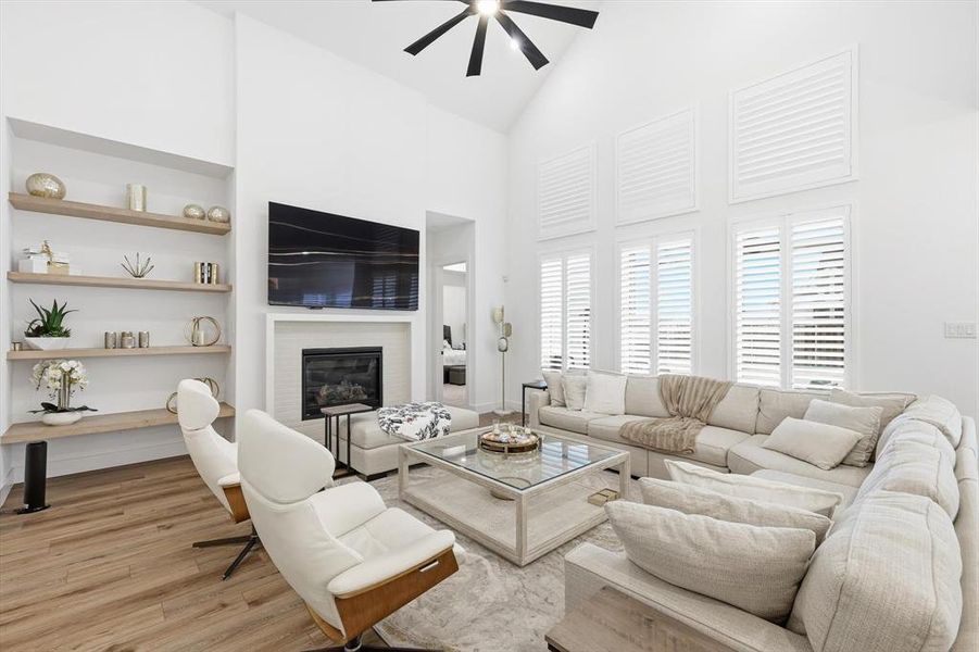 Furnished interior view inside a new home in , Frisco (Image 15). Furnished interior view inside a new home in , Frisco (Image 15).