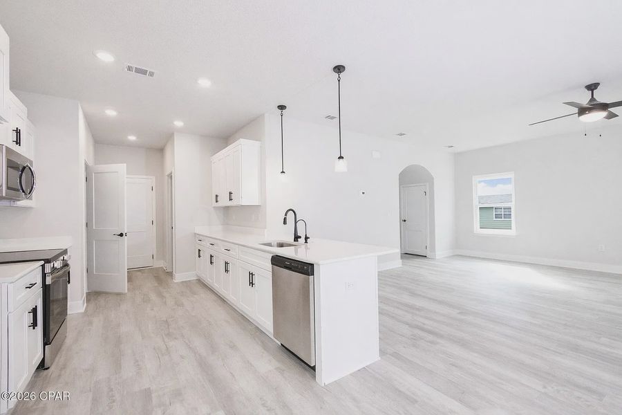 Furnished interior view inside a new home in Parkbrook, Panama City (Image 5).
