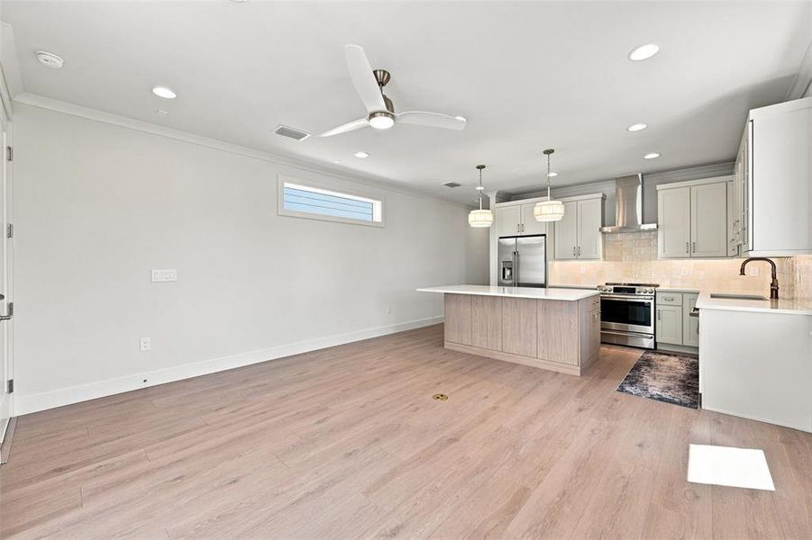 Spacious, unfurnished interior of a new home in , Indian Rocks Beach (Image 46). Spacious, unfurnished interior of a new home in , Indian Rocks Beach (Image 46).