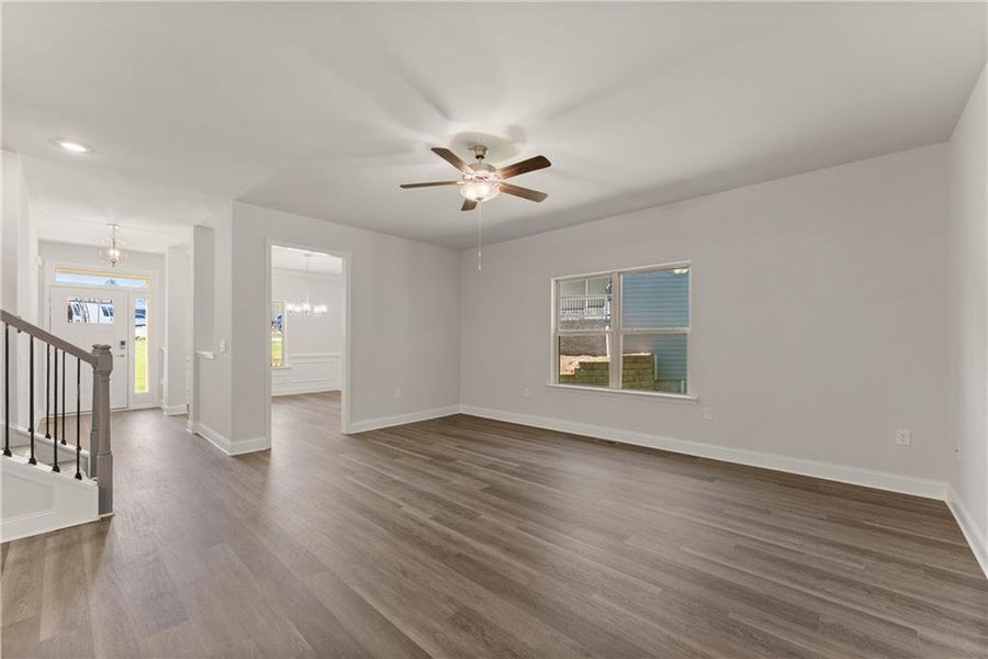 Spacious, unfurnished interior of a new home in Magnolia Villas, Cornelia (Image 14).