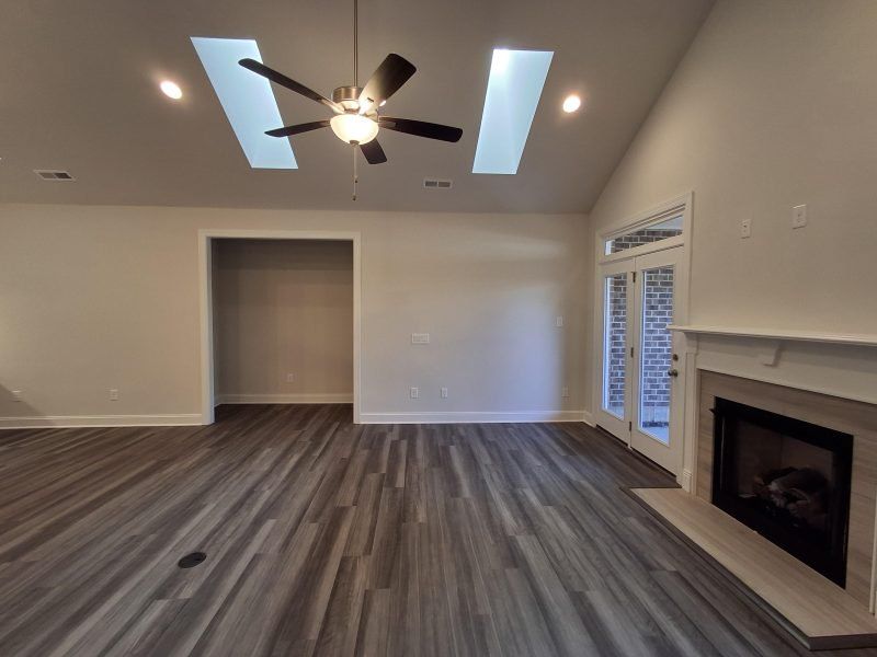 Spacious, unfurnished interior of a new home in Weybridge, Burlington (Image 17). Spacious, unfurnished interior of a new home in Weybridge, Burlington (Image 17).