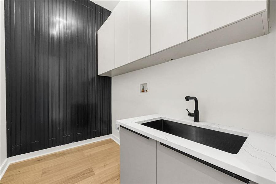 Close-up of interior finishes inside a home in , Atlanta (Image 21).