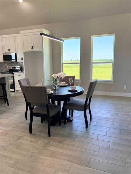 Furnished interior view inside a new home in , Celeste (Image 11). Furnished interior view inside a new home in , Celeste (Image 11).