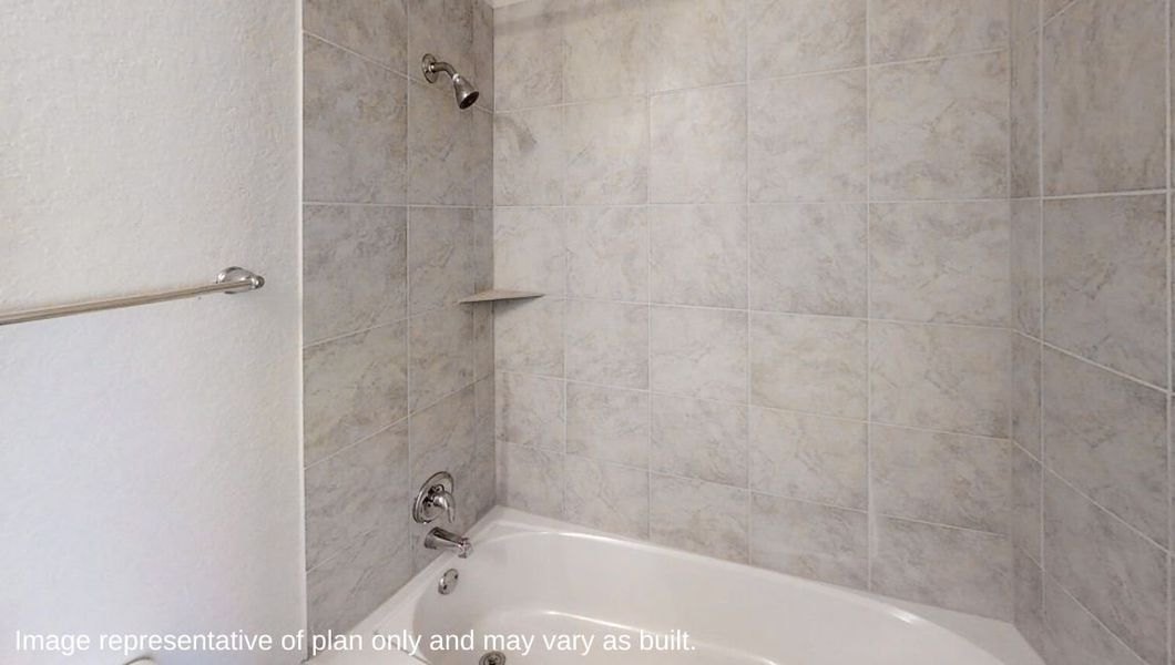 Representative interior finishes for a home built from the The Stallion by D.R. Horton in Veranda, San Antonio (Image 8).