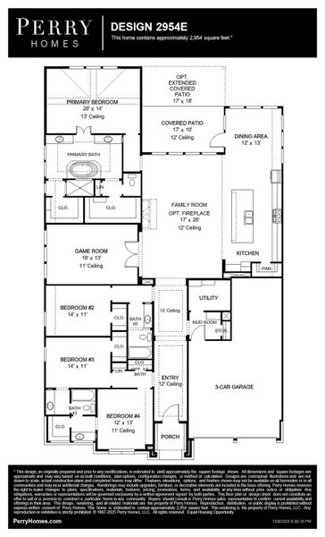 2D floor plan layout of this home in Easton Park, Austin, TX (Image 2). 2D floor plan layout of this home in Easton Park, Austin, TX (Image 2).