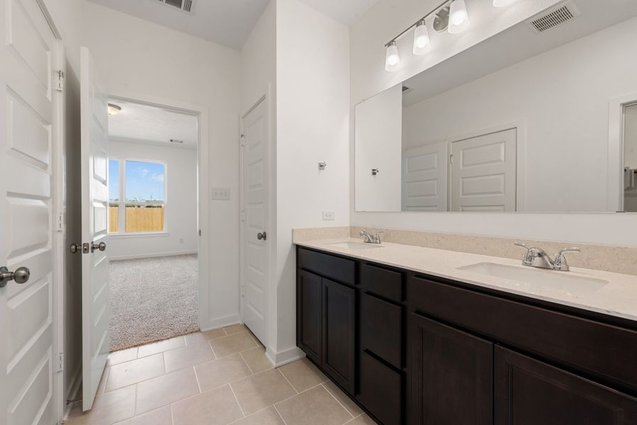 Furnished interior view inside a new home in The Reserve at Foxwood, Bryan (Image 8).