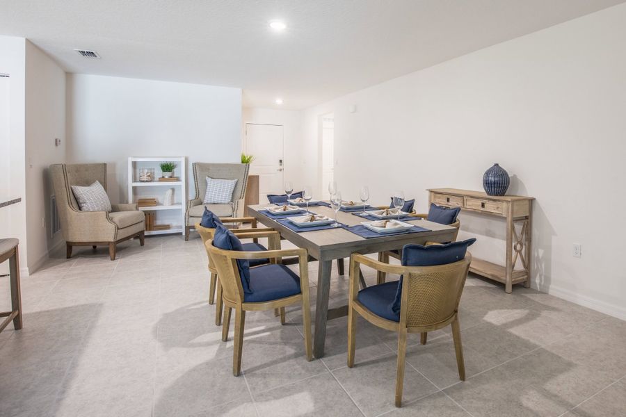 Furnished interior view inside a new home in Palm Bay, Palm Bay (Image 6).