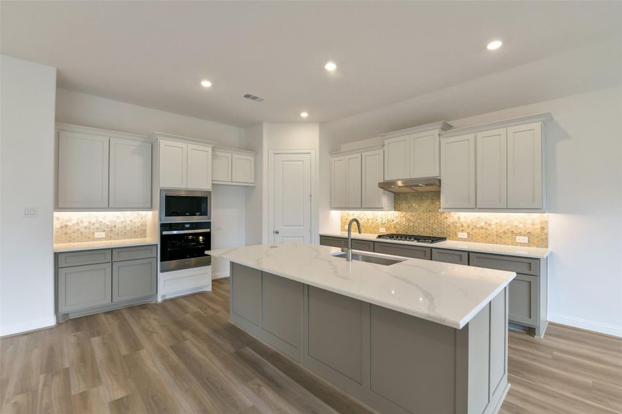 Furnished interior view inside a new home in , Conroe (Image 4).