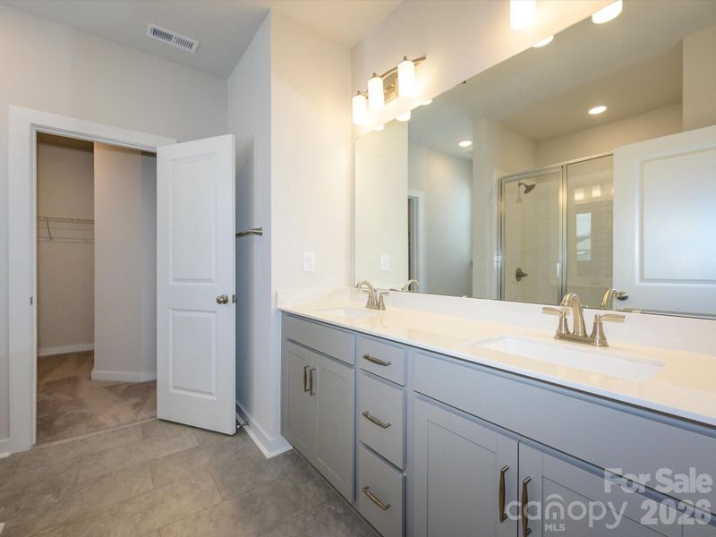 Furnished interior view inside a new home in Central Living at Craig, Charlotte (Image 10).