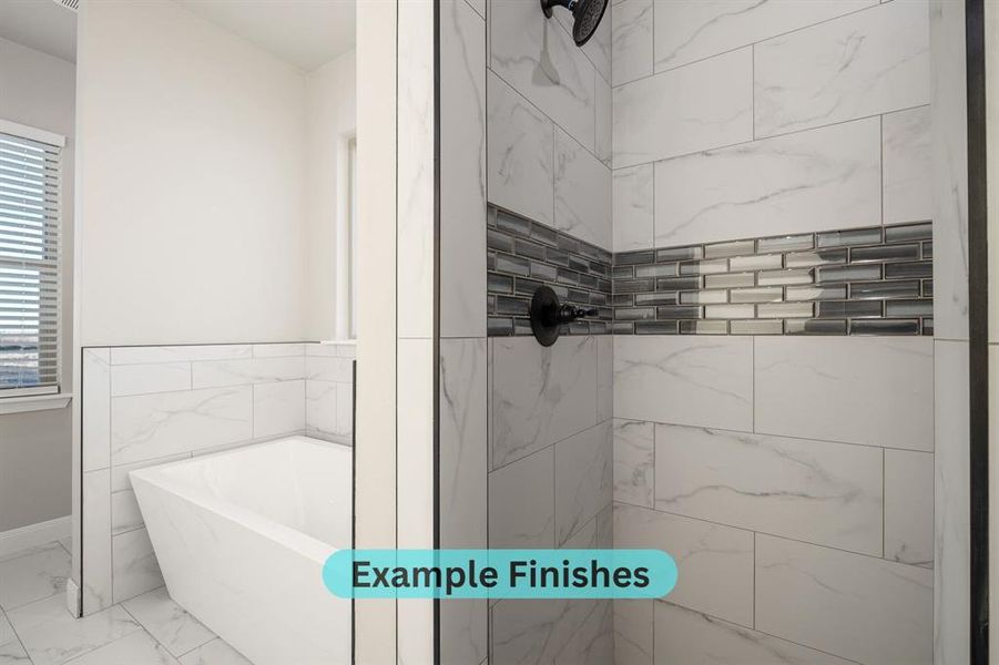 Furnished interior view inside a new home in , Canyon (Image 8).