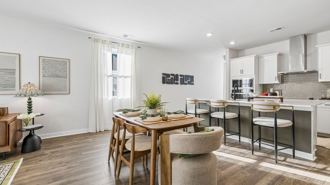 Representative furnished interior of a home built from the Manning by D.R. Horton in Reserve at Hickory Ridge, Columbia (Image 35).