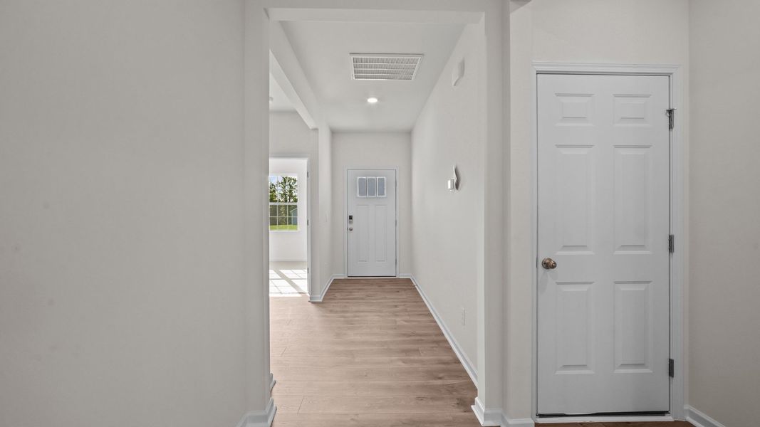 Representative unfurnished interior of a home built from the ARIA by D.R. Horton in Bedford Place, Wilson (Image 8). Representative unfurnished interior of a home built from the ARIA by D.R. Horton in Bedford Place, Wilson (Image 8).