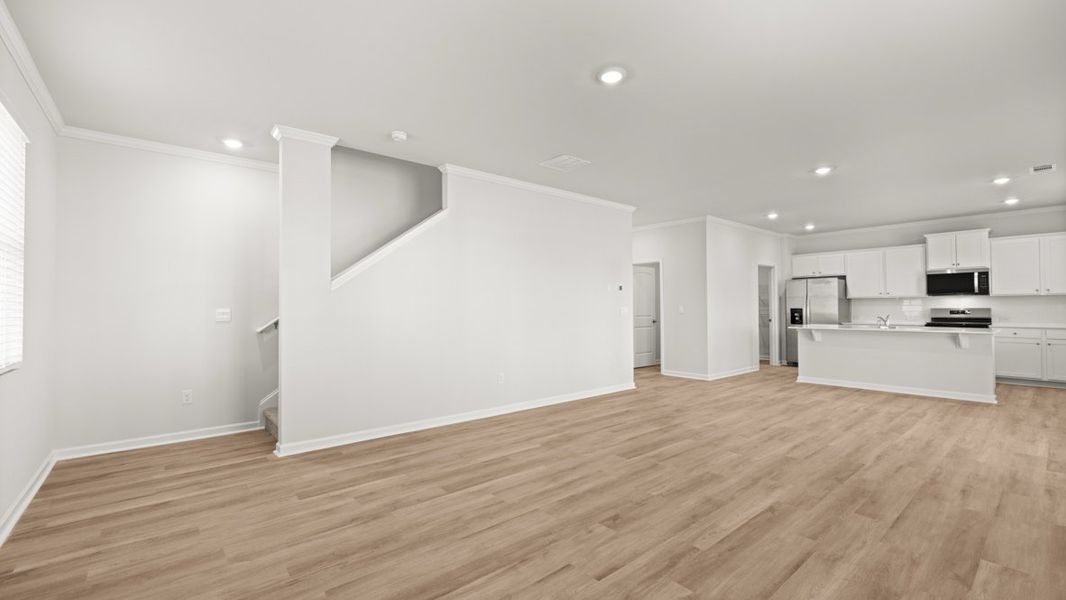 Representative unfurnished interior of a home built from the Galen by D.R. Horton in Braselton Village, Braselton (Image 17). Representative unfurnished interior of a home built from the Galen by D.R. Horton in Braselton Village, Braselton (Image 17).