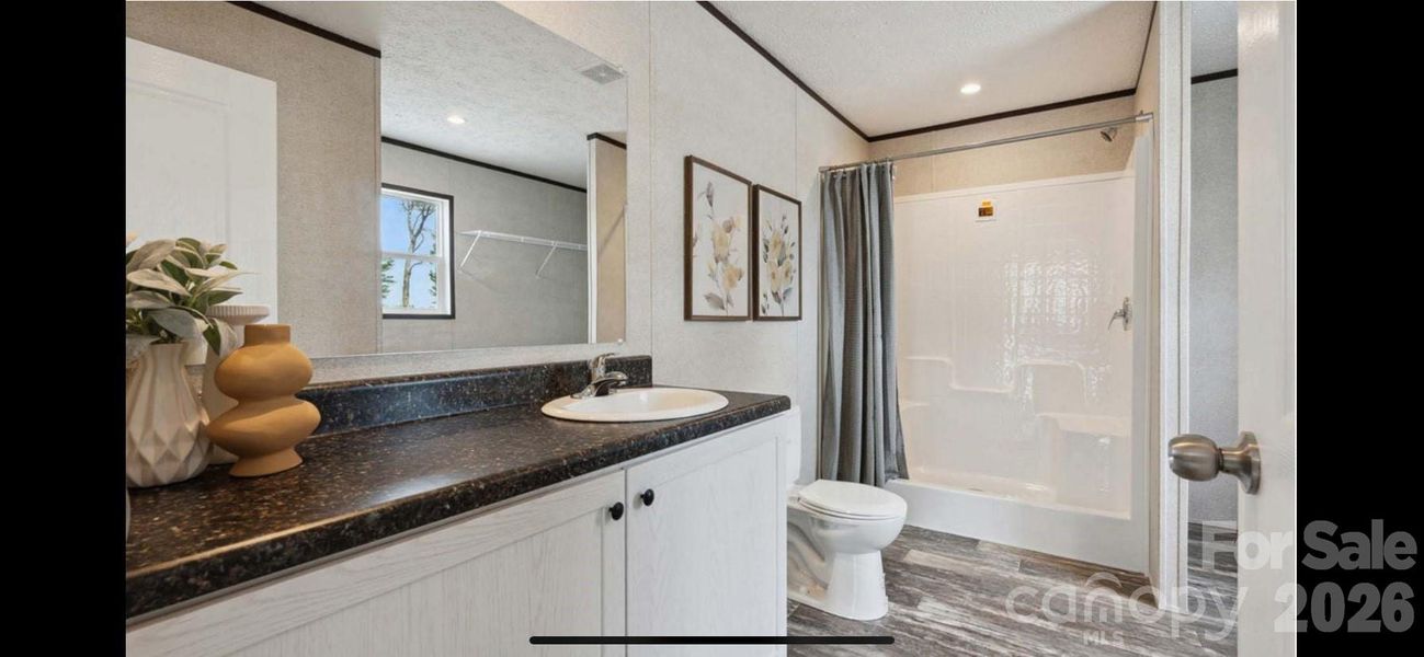 Furnished interior view inside a new home in , Forest City (Image 9).