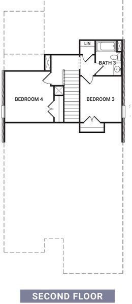 2D floor plan layout for the Toccata by Impression Homes in Redden Farms – Active Adult, Midlothian, TX (Image 4). 2D floor plan layout for the Toccata by Impression Homes in Redden Farms – Active Adult, Midlothian, TX (Image 4).