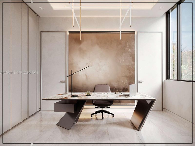 Furnished interior view inside a new home in , Golden Beach (Image 40).