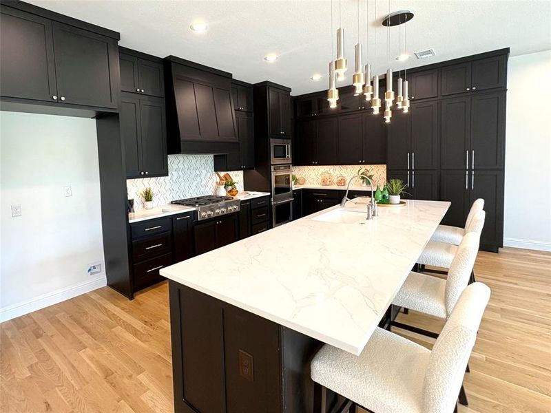 Furnished interior view inside a new home in , Heath (Image 14).