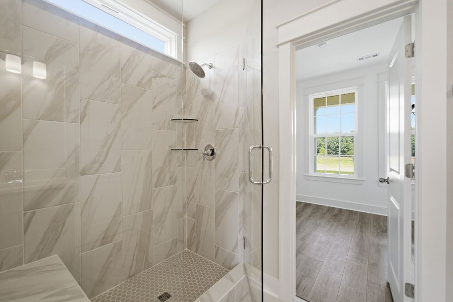 Close-up of interior finishes inside a home in Aden Woods, Fairview (Image 21).