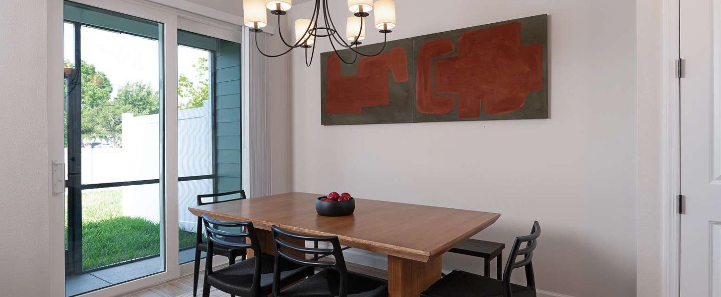 Representative furnished interior of a home built from the Palm by Ashton Woods in Montague Chase, Tampa (Image 7).