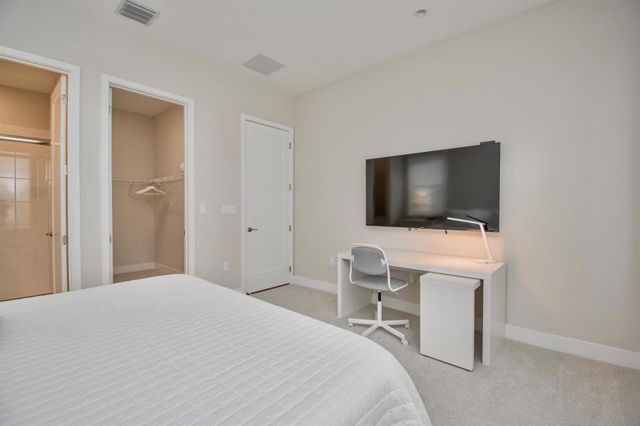 Furnished interior view inside a new home in , Boca Raton (Image 37).