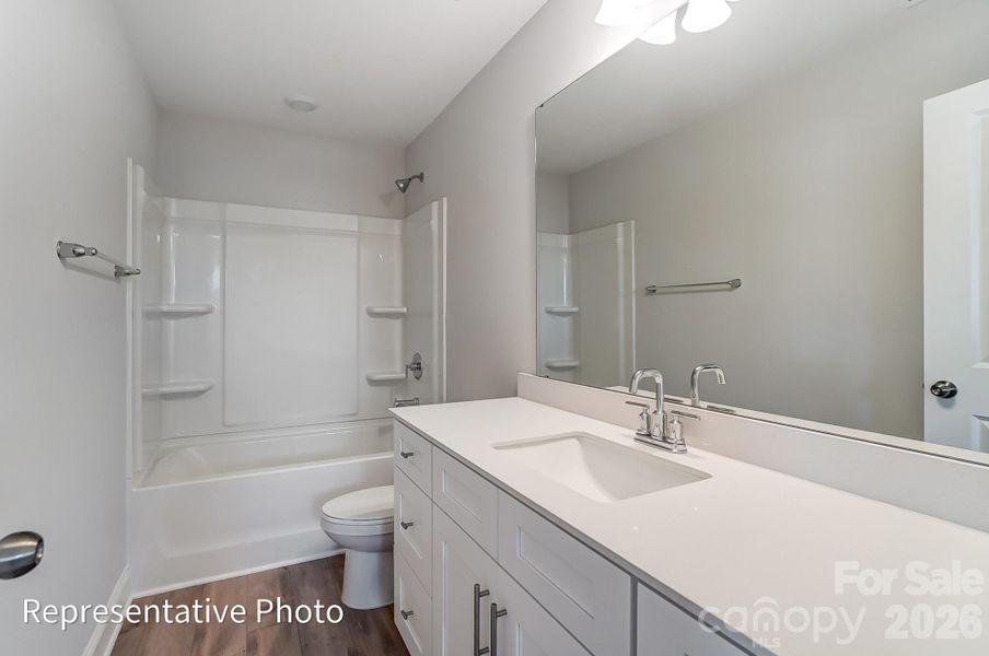 Furnished interior view inside a new home in Harrisburg Village, Harrisburg (Image 10).