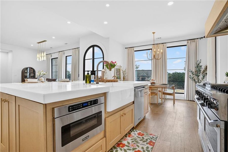 Furnished interior view inside a new home in , Hoschton (Image 15).