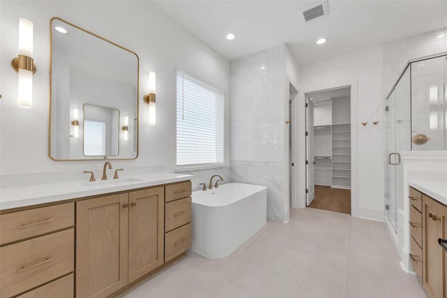 Furnished interior view inside a new home in , College Station (Image 11).