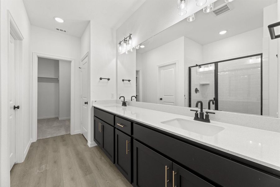 Primary Bathroom Representative Photo featuring the Noir Collection