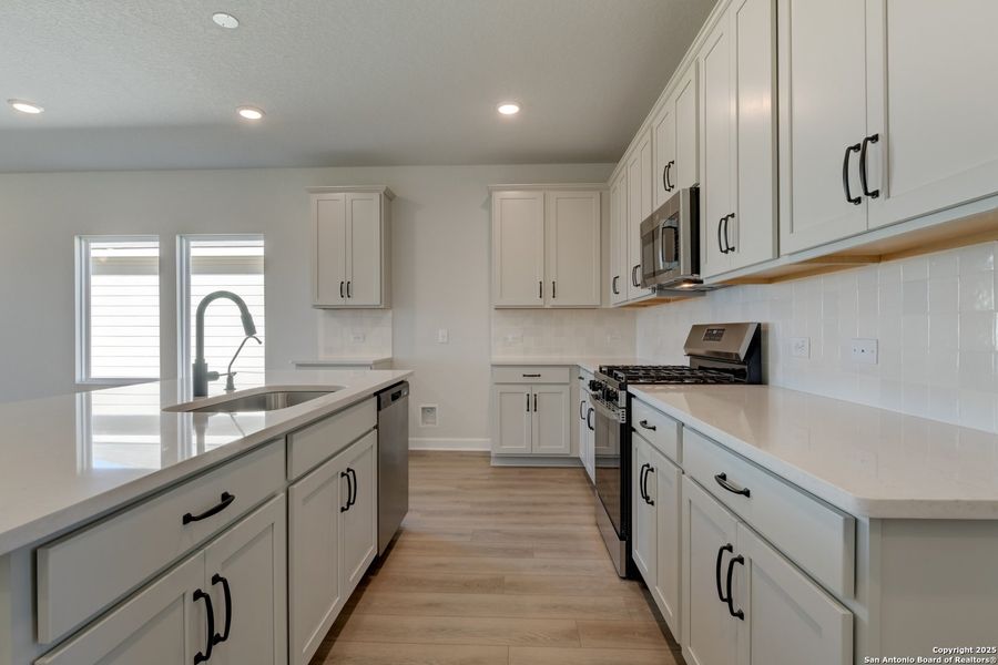 Furnished interior view inside a new home in Cordova Trails, Seguin (Image 7).
