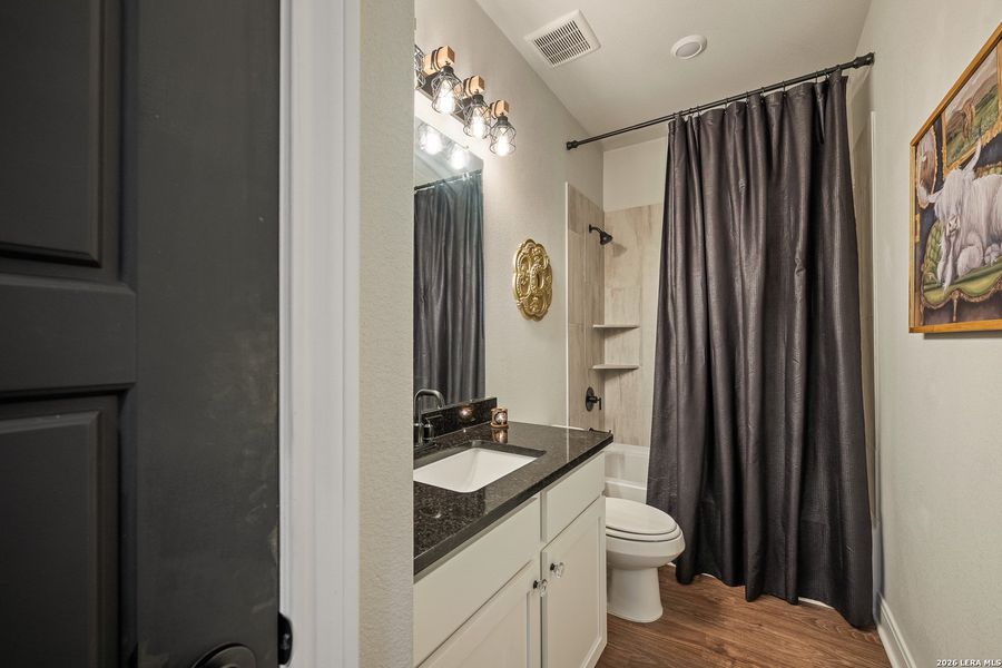 Furnished interior view inside a new home in Hightop Ridge, Converse (Image 14).