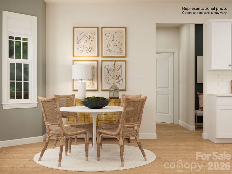 Furnished interior view inside a new home in Harris Mill, Indian Land (Image 3). Furnished interior view inside a new home in Harris Mill, Indian Land (Image 3).