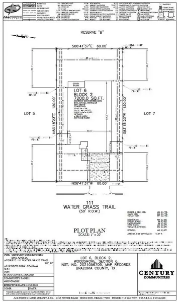 2D floor plan layout of this home in Woodshore, Clute, TX (Image 3).