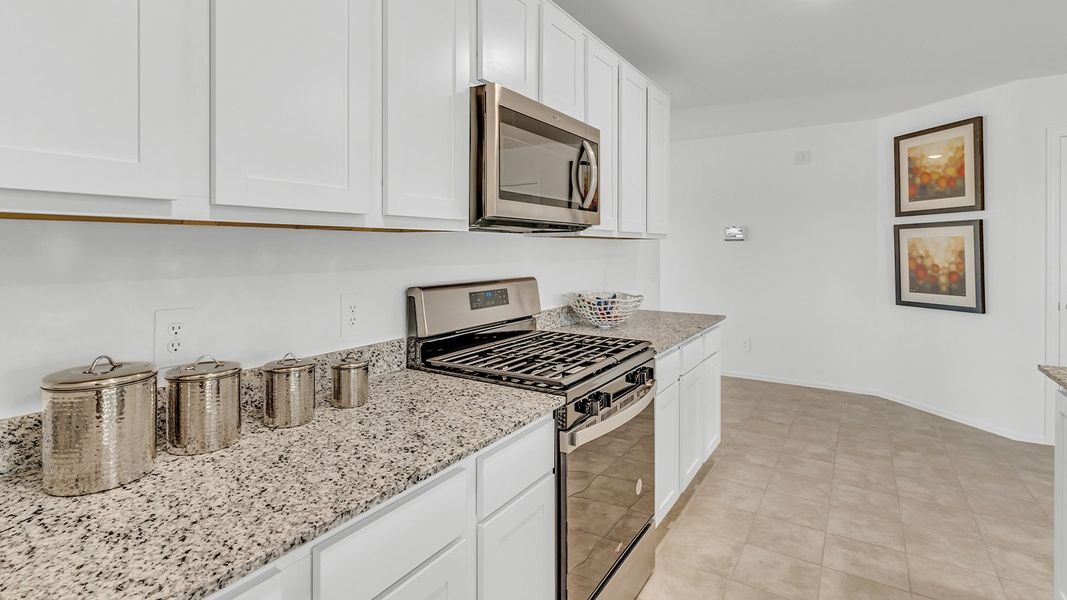 Furnished interior view inside a new home in Senita Crossing, Tucson (Image 10).
