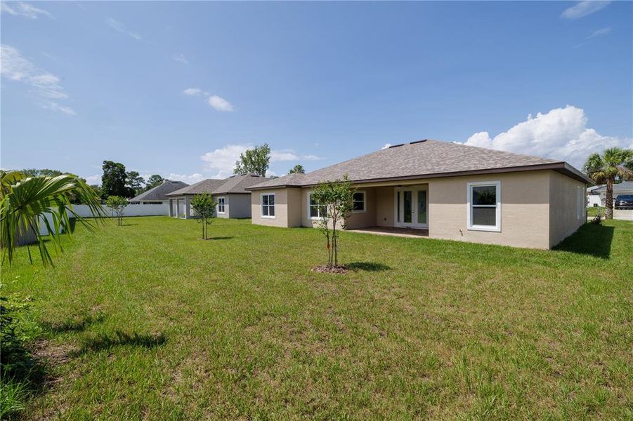Exterior details and patio area of a home in , Palm Coast (Image 24). Exterior details and patio area of a home in , Palm Coast (Image 24).