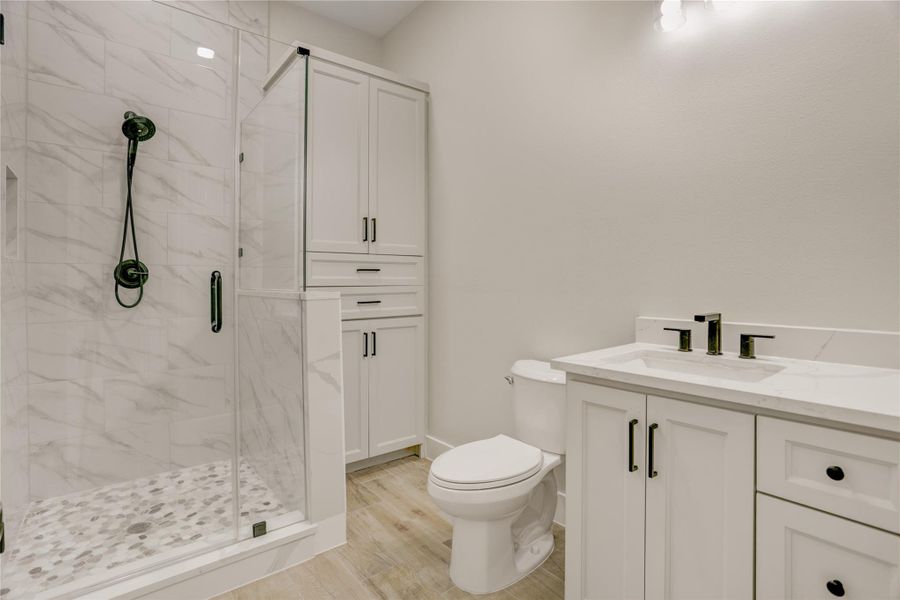 Furnished interior view inside a new home in , Houston (Image 14).