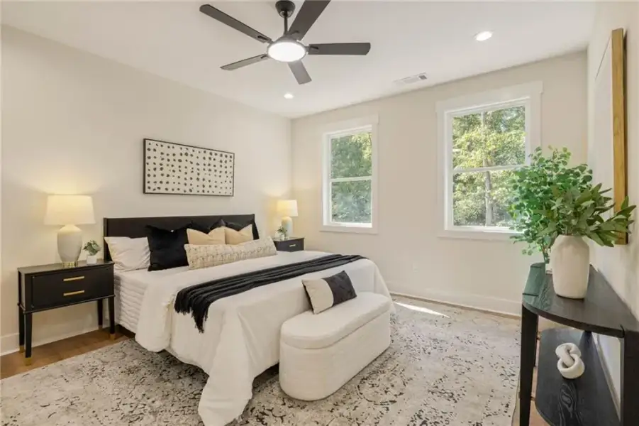 Furnished interior view inside a new home in , Snellville (Image 14). Furnished interior view inside a new home in , Snellville (Image 14).