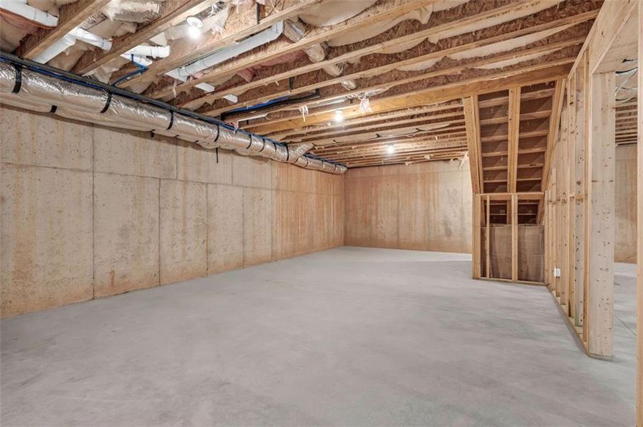 In-progress construction of a new home in , Monroe, GA (Image 56).