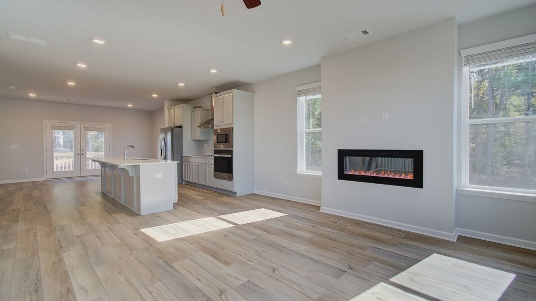 Furnished interior view inside a new home in Daybreak, Newnan (Image 8).