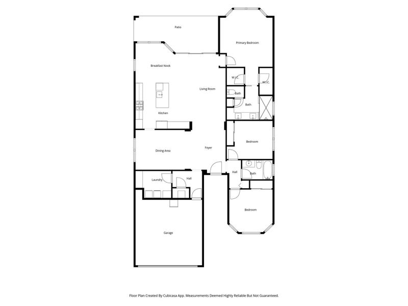 2D floor plan layout of this home in , Westlake, FL (Image 5).