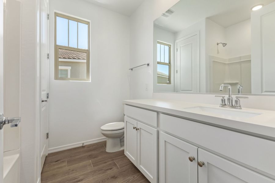 Furnished interior view inside a new home in Las Ventanas, Goodyear (Image 7).