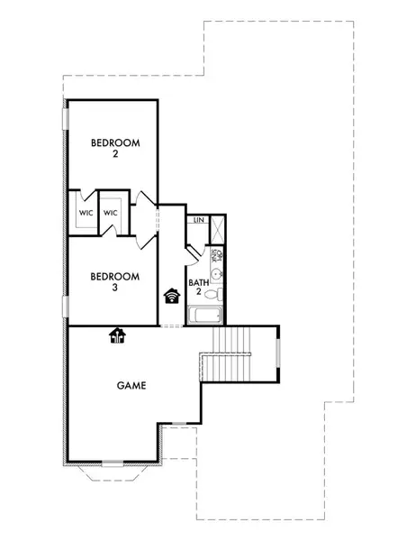 2D floor plan layout of this home in Redden Farms, Midlothian, TX (Image 3). 2D floor plan layout of this home in Redden Farms, Midlothian, TX (Image 3).