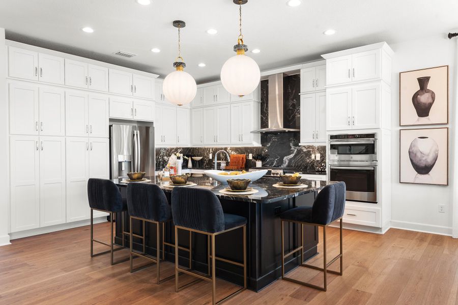 Representative furnished interior of a home built from the Emerald by GL Homes in Valencia Ridge (55+), Wesley Chapel (Image 6).