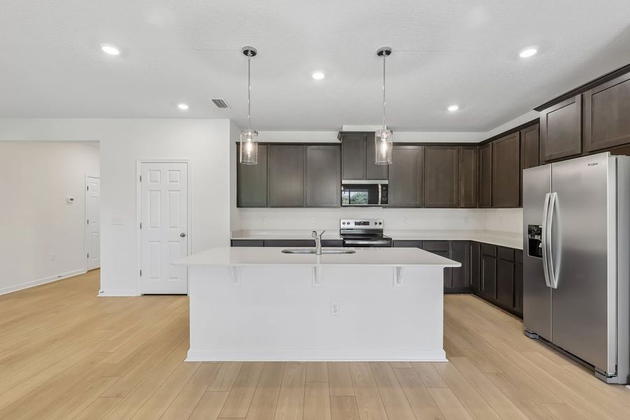 Furnished interior view inside a new home in Hawkes Meadow, Jacksonville (Image 7).