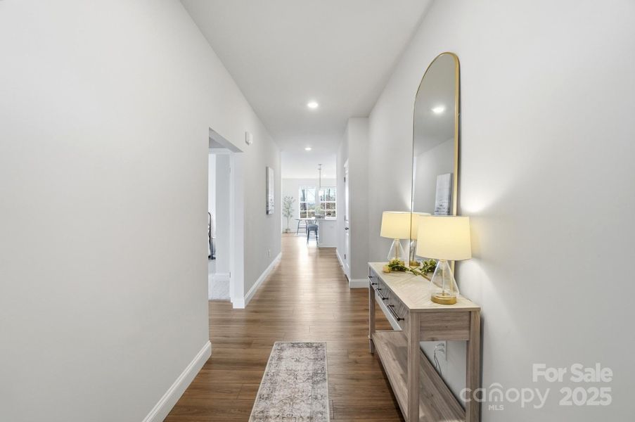 Furnished interior view inside a new home in , Cramerton (Image 38).