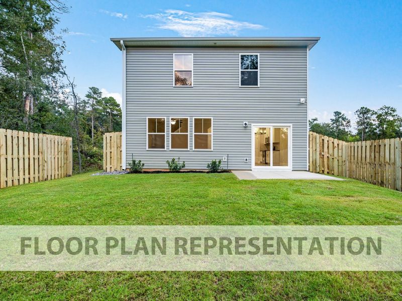 Front exterior of a new home in Windsor, North Augusta, SC, highlighting curb appeal (Image 13). Front exterior of a new home in Windsor, North Augusta, SC, highlighting curb appeal (Image 13).