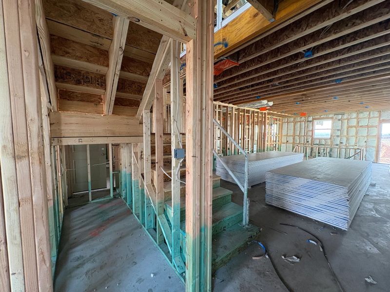 Under stair closet Under stair closet